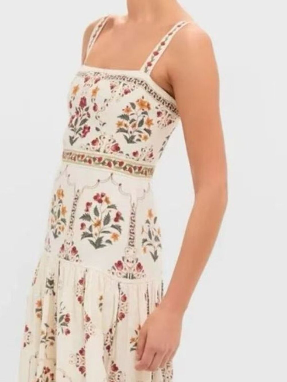 Zimmermann Women’s Cream Floral Embroidered Maxi Dress - Picture 6 of 6